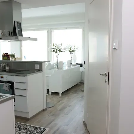 Tammela City View - Top Floor In New-built House 아파트 *