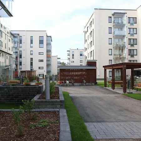 Tammela City View - Top Floor In New-built House 아파트 *